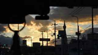 冬の夕暮れ
